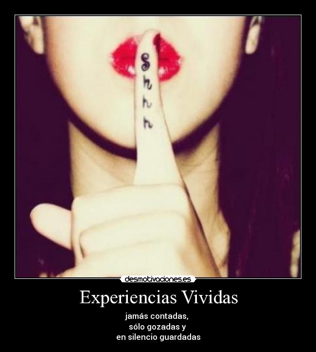 Experiencias Vividas -