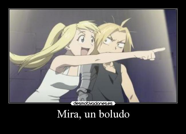 carteles fullmetal alchemist anime edward winry muwigaraklan desmotivaciones