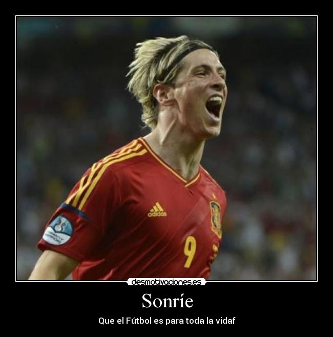 Sonríe - Que el Fútbol es para toda la vidaf