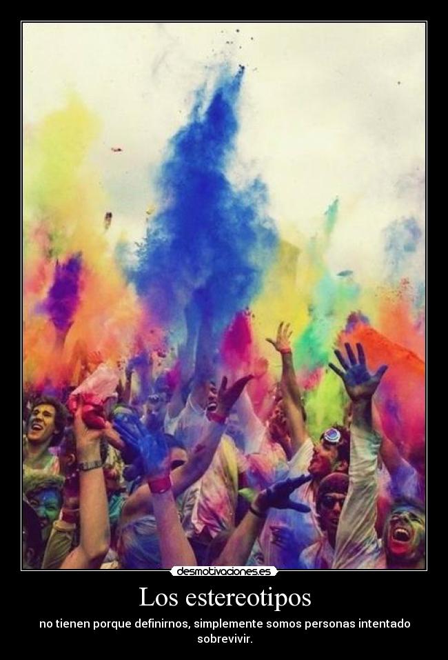 Los estereotipos -