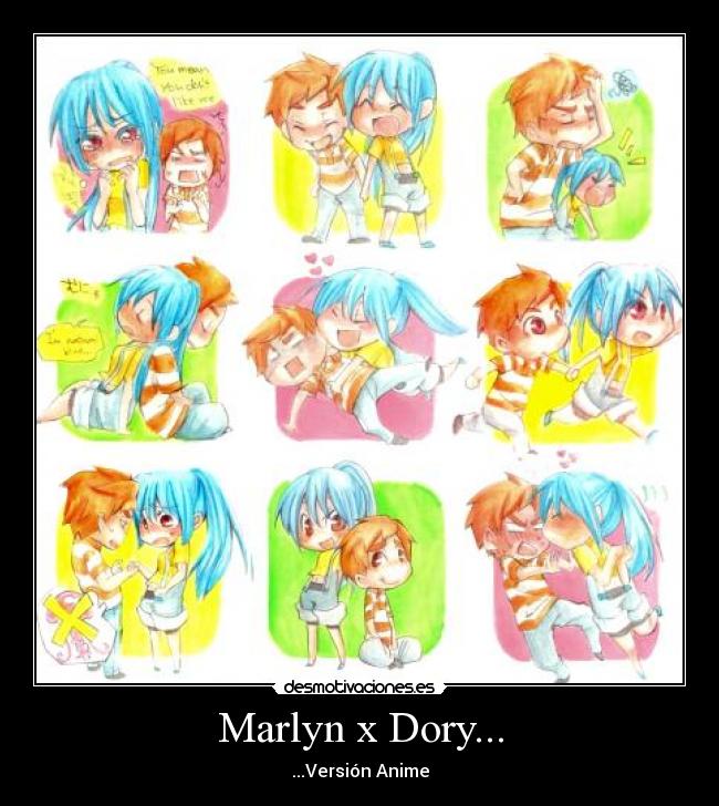 Marlyn x Dory... - ...Versión Anime