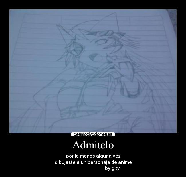 carteles anime desmotivaciones