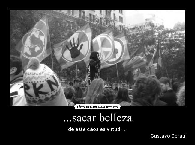 ...sacar belleza - 