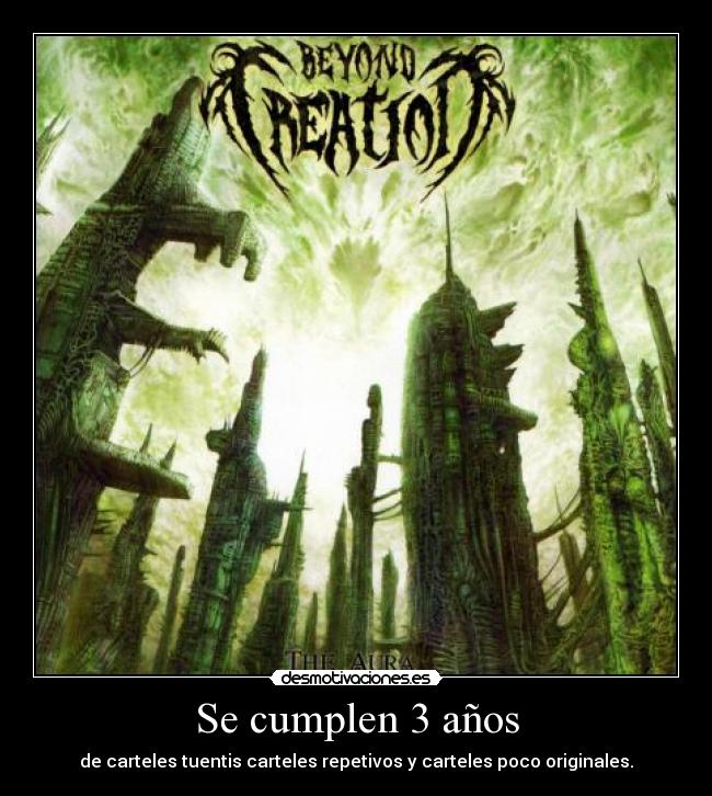 Se cumplen 3 años -