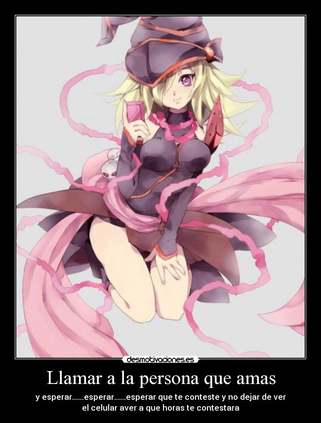 Llamar a la persona que amas -