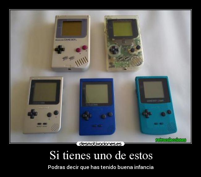 Si tienes uno de estos -