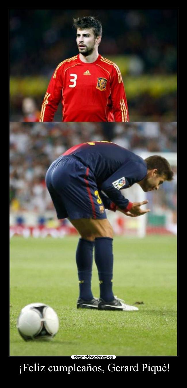 ¡Feliz cumpleaños, Gerard Piqué! - 