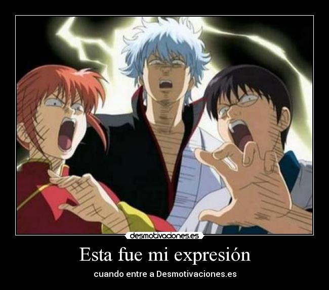 carteles gintama anime desmotivaciones