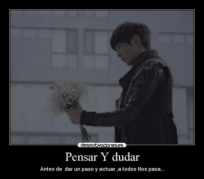 Pensar Y dudar -