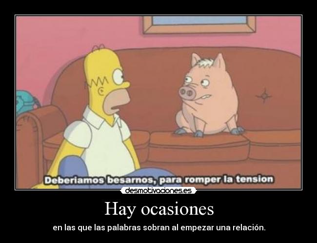 Hay ocasiones - 