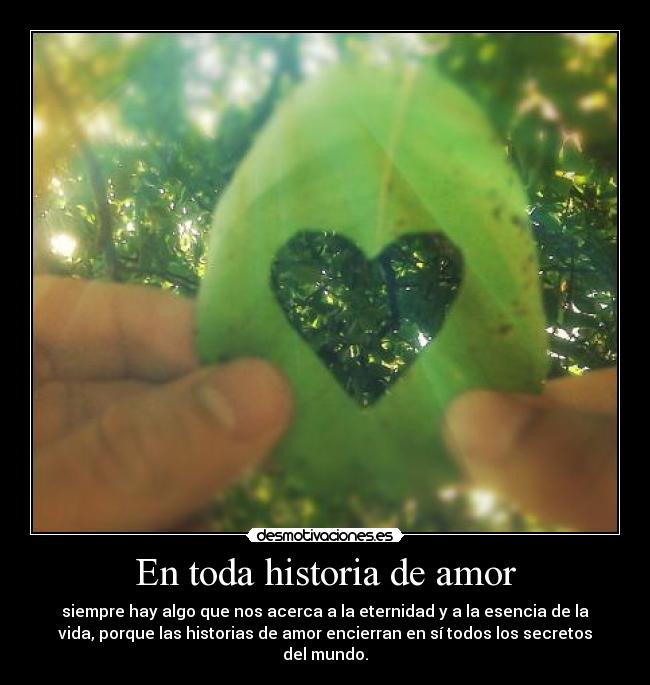 En toda historia de amor -