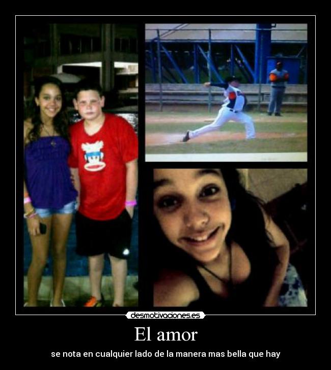 El amor - se nota en cualquier lado de la manera mas bella que hay