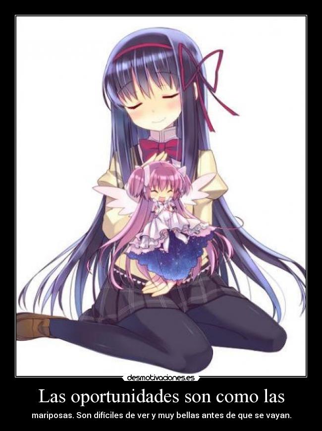 Las oportunidades son como las -
