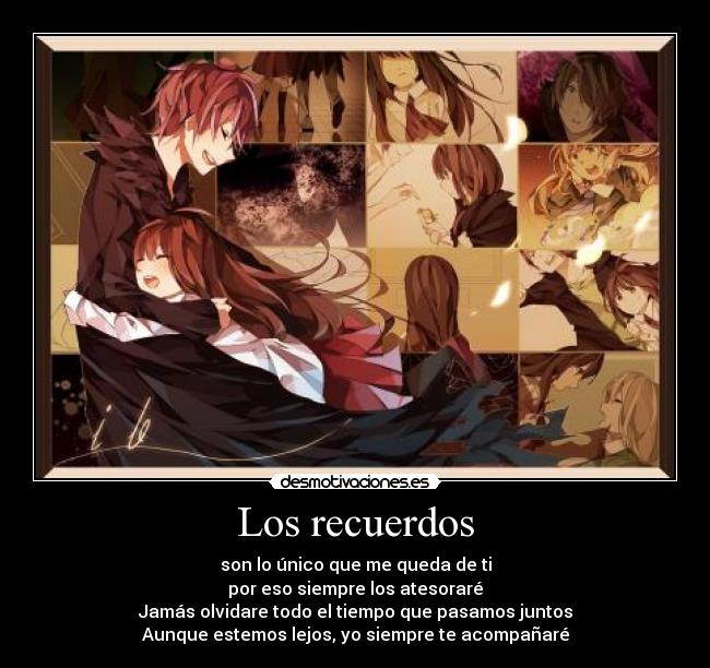 Los recuerdos -