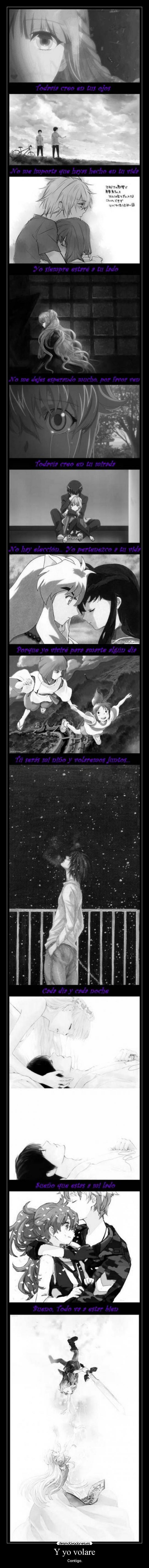 Y yo volare - Contigo.