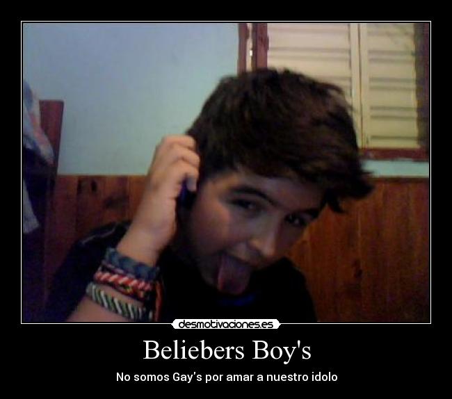 Beliebers Boys - No somos Gays por amar a nuestro idolo