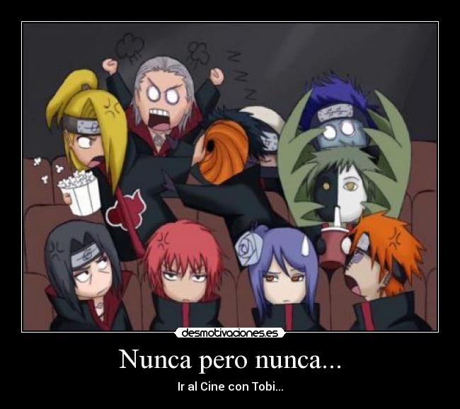 Nunca pero nunca... - Ir al Cine con Tobi...
