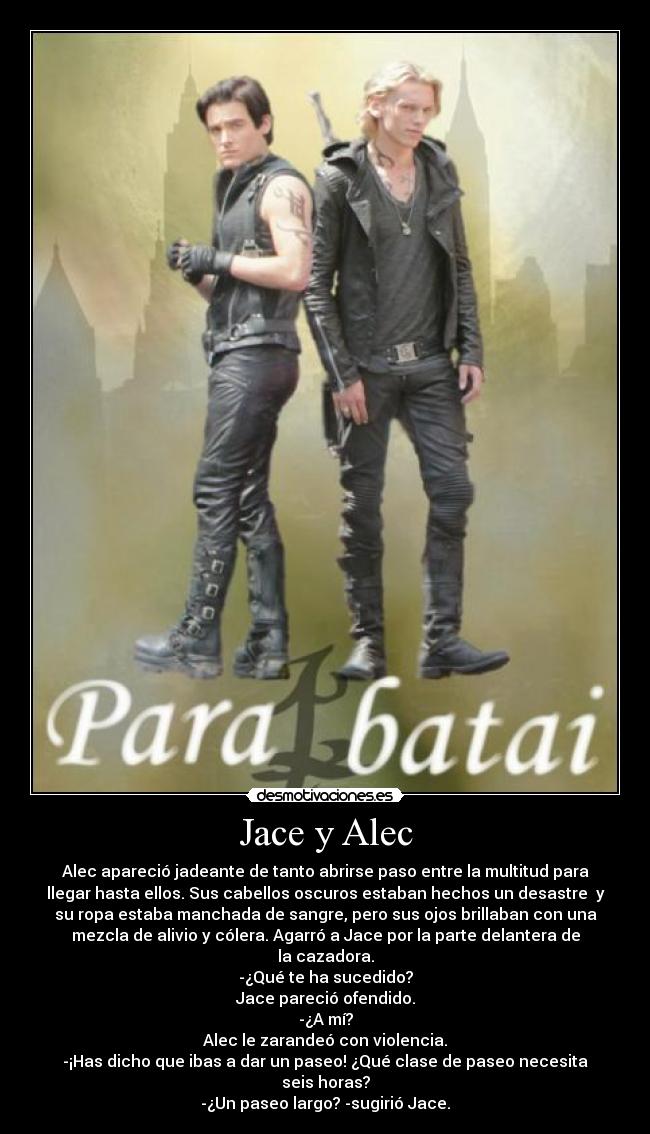 Jace y Alec - 
