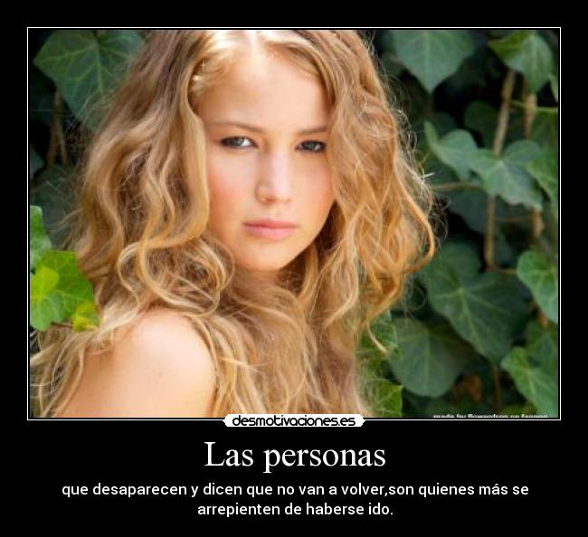 Las personas - 