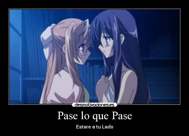 carteles kaon himiko kyoshiro towa yuri anime desmotivaciones