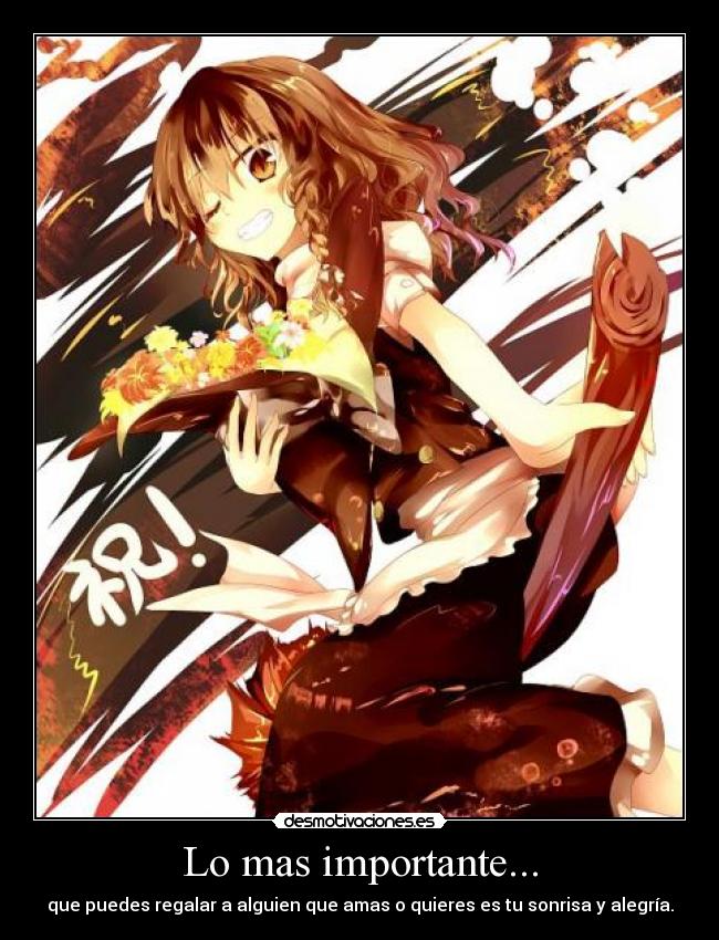 carteles muwigaraklan anime marisa kirisame simportante desmotivaciones