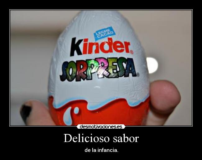 Delicioso sabor -