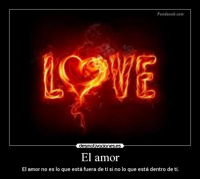 El amor - 