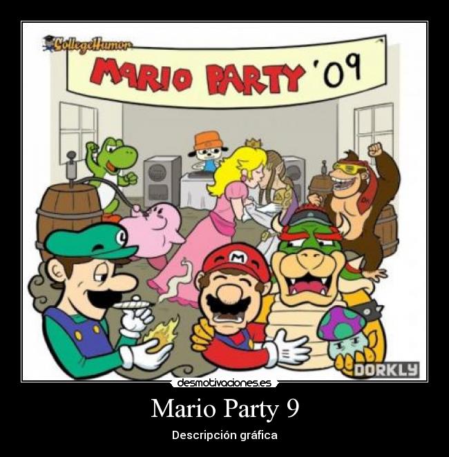 Mario Party 9 - Descripción gráfica