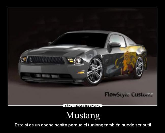 carteles mustang desmotivaciones