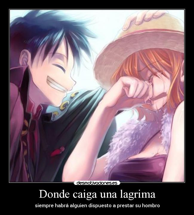 carteles anime guardes tus lagrimas thundercool desmotivaciones