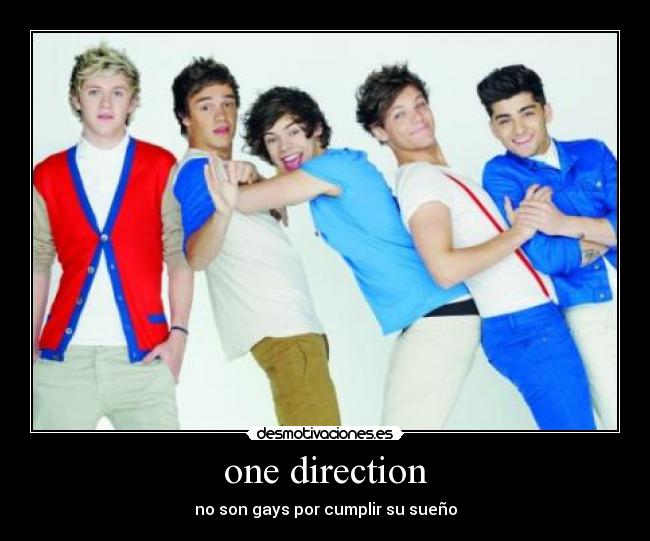 one direction - no son gays por cumplir su sueño