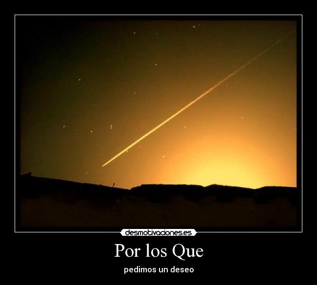 Por los Que - pedimos un deseo