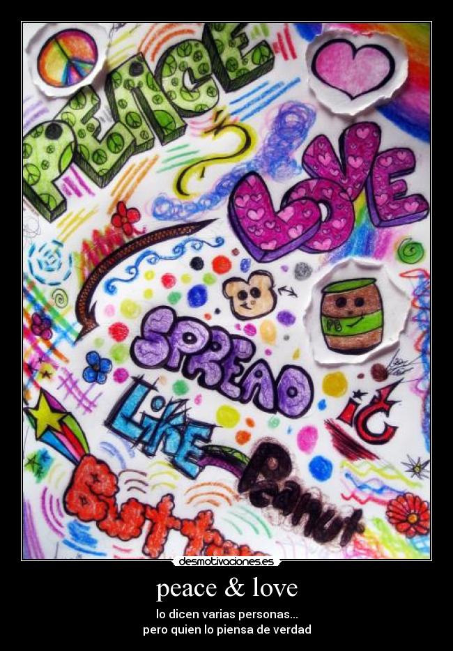 peace & love -