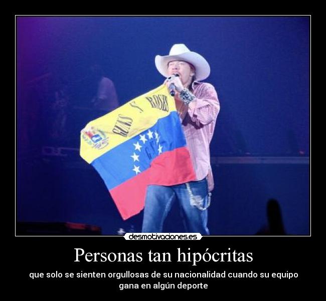 Personas tan hipócritas -