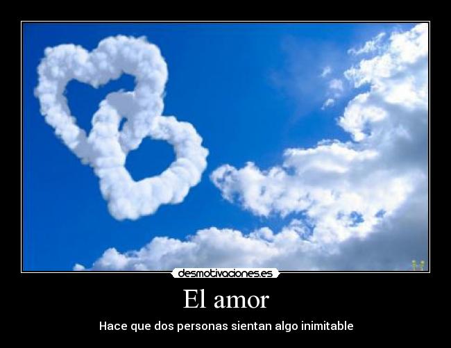 El amor -