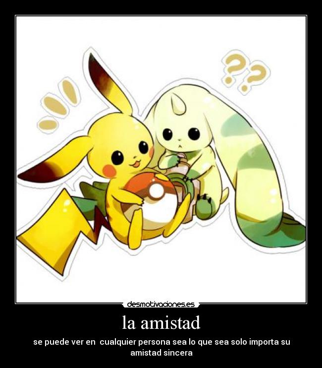 la amistad -