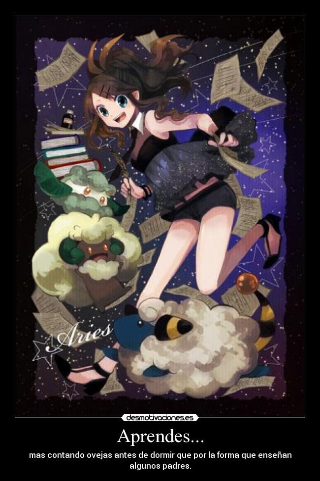 carteles muwigaraklan anime aprendes desmotivaciones