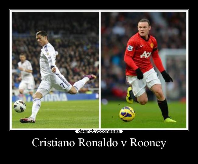 Cristiano Ronaldo v Rooney - 
