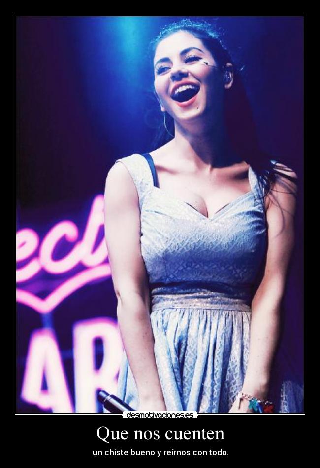 Que nos cuenten - un chiste bueno y reírnos con todo.