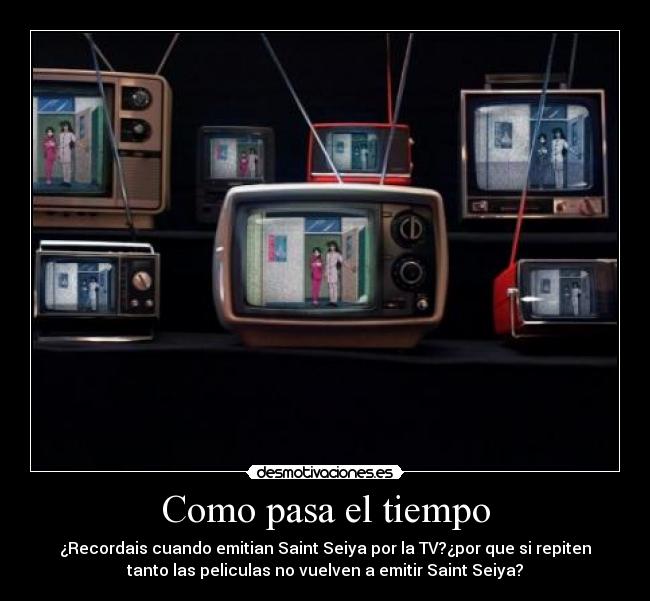 Como pasa el tiempo -