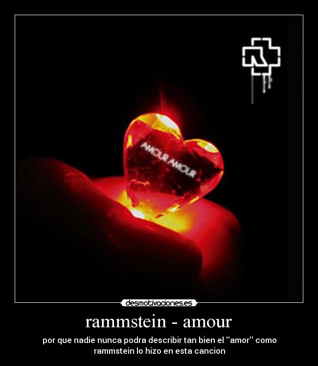 rammstein - amour - 