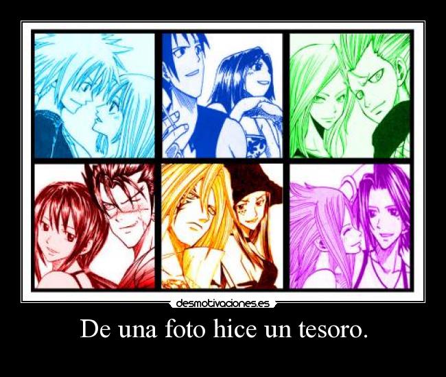 De una foto hice un tesoro. -