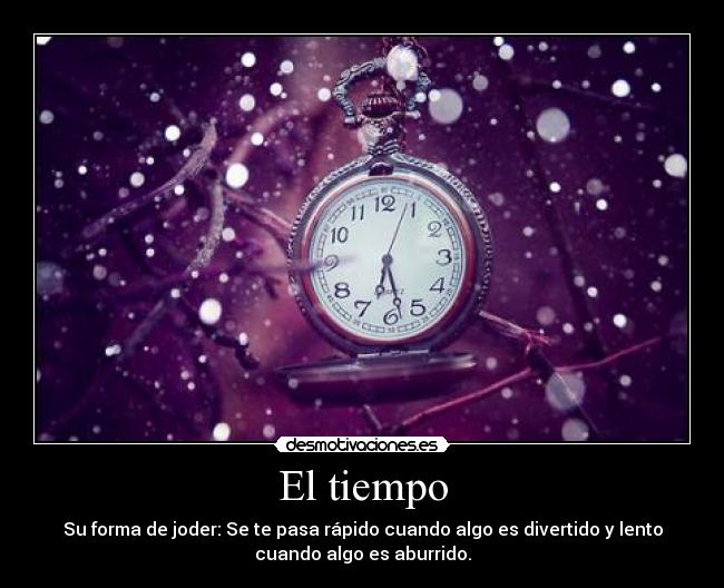 carteles tiempo desmotivaciones