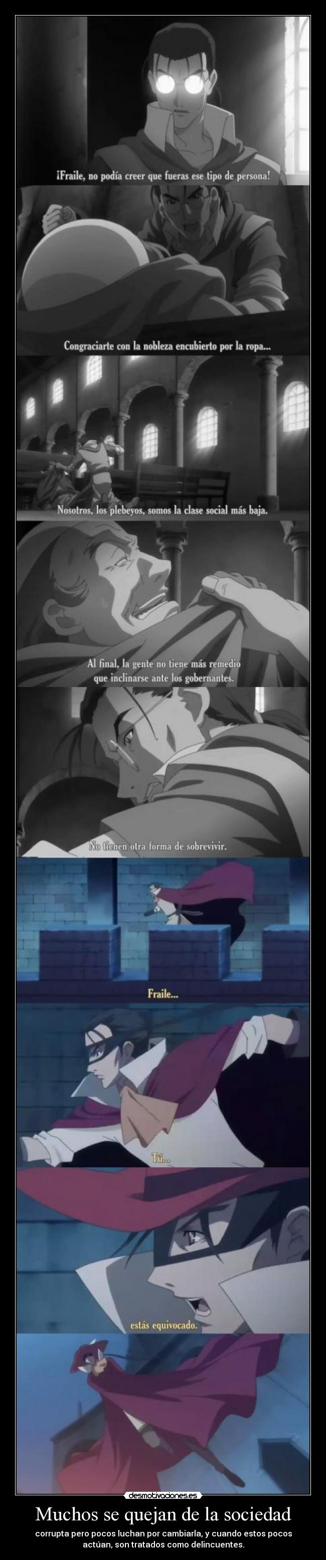 Muchos se quejan de la sociedad -