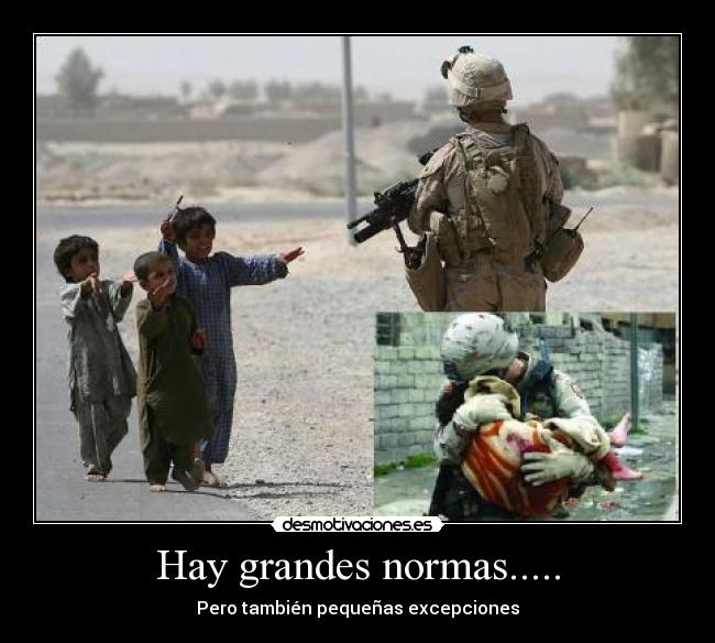 Hay grandes normas..... - 