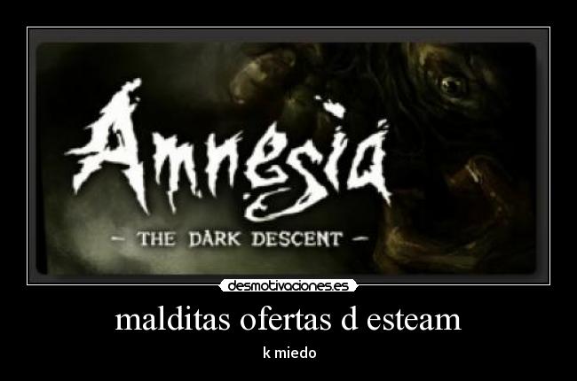 malditas ofertas d esteam - k miedo