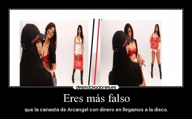 carteles falso canasta arcangel dinero desmotivaciones