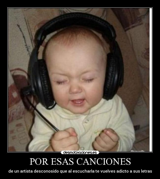 carteles canciones artistas desconosidos desmotivaciones