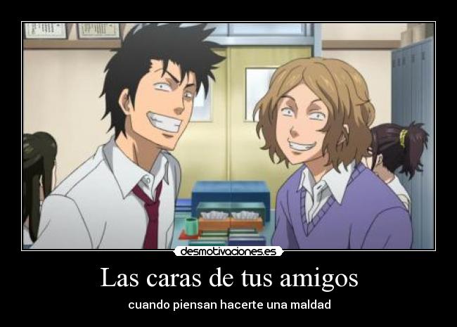 Las caras de tus amigos -