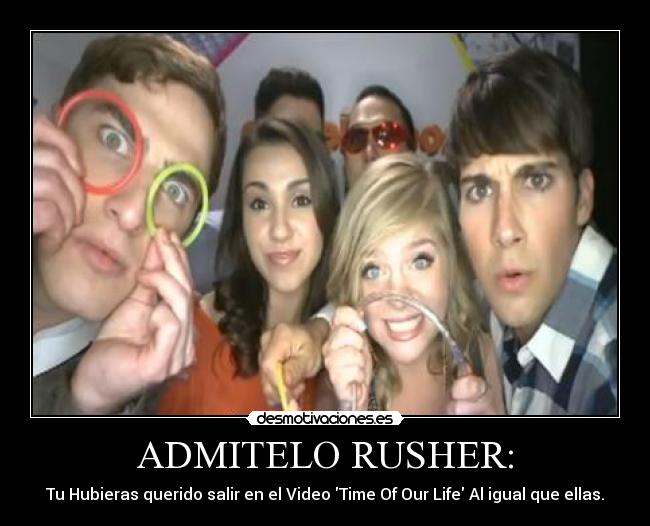 ADMITELO RUSHER: -